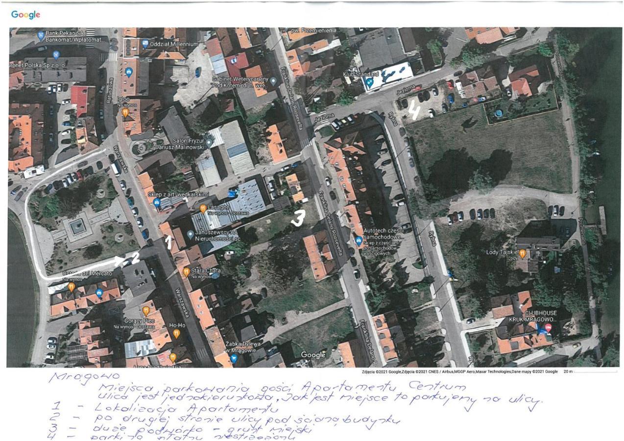 Warszawska Centrum - W Cenie 4 Rowery, Lodka Wioslowa, Kajak, Rower Wodny, Plaza Mragowo Bagian luar foto